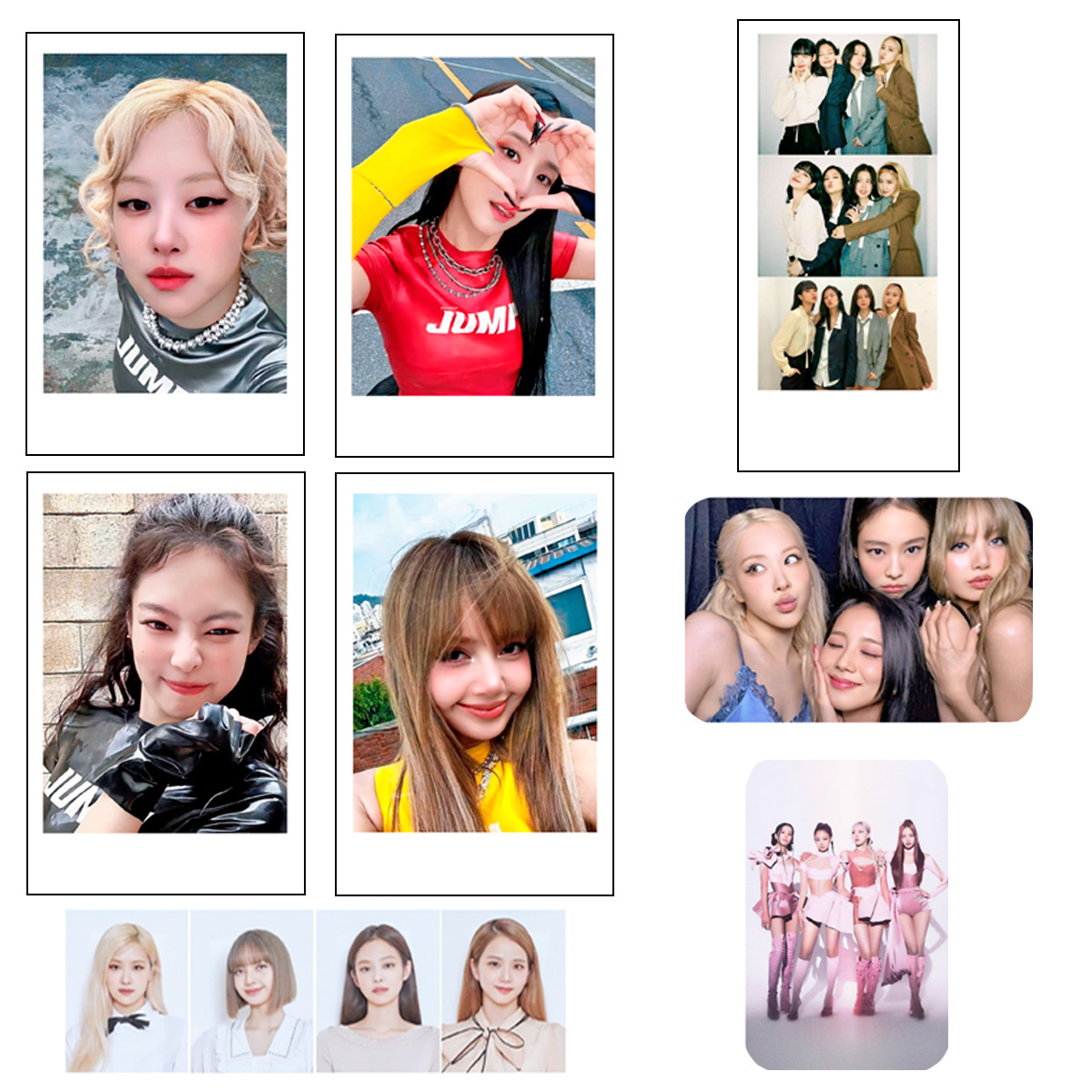 Polaroid BlackPinck + Photocards